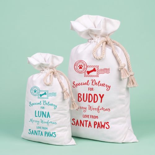 Pet Santa Sacks