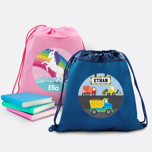Personalized Drawstring Bags