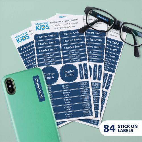 Nursing Home Name Label Pack