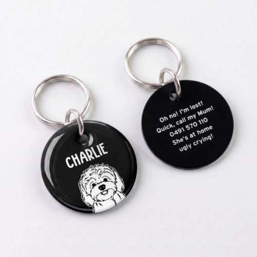 Premium Dog Portrait Tags