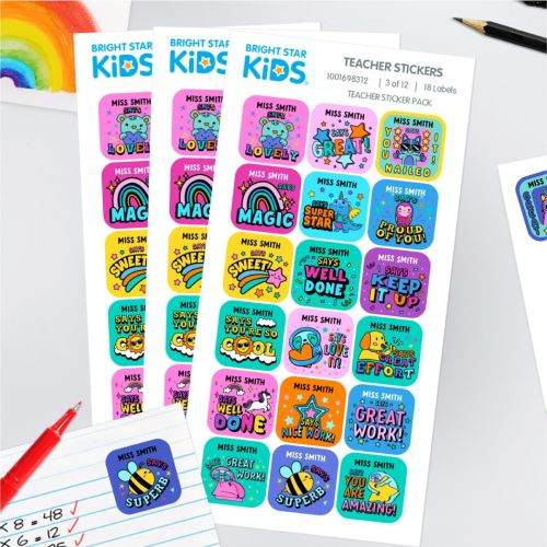 Teacher Sticker Pack