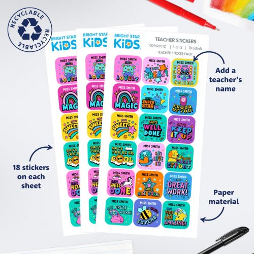 Teacher Sticker Pack