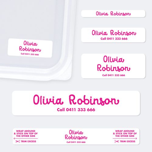 Labels For School | School Name Labels | Combo Packs