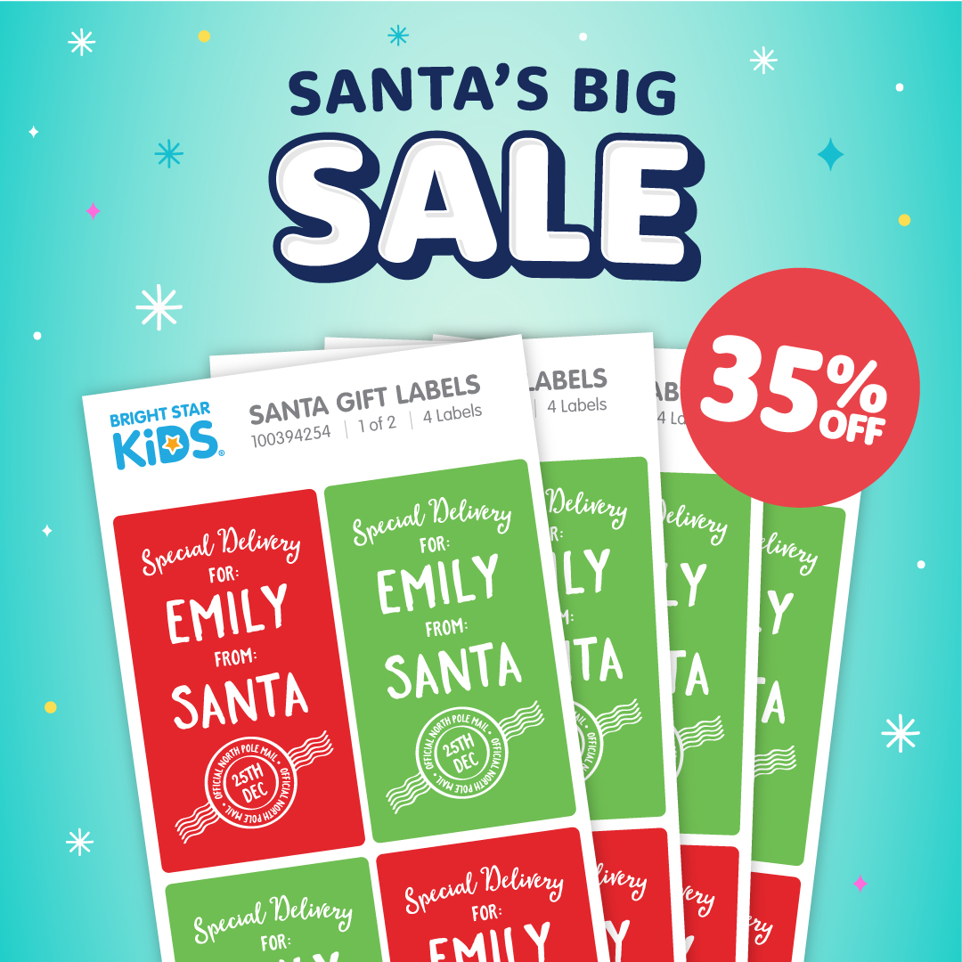 Santa Gift Labels