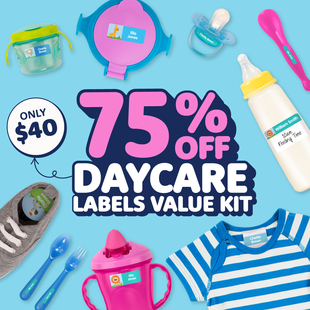 Daycare Name Labels Value Kit
