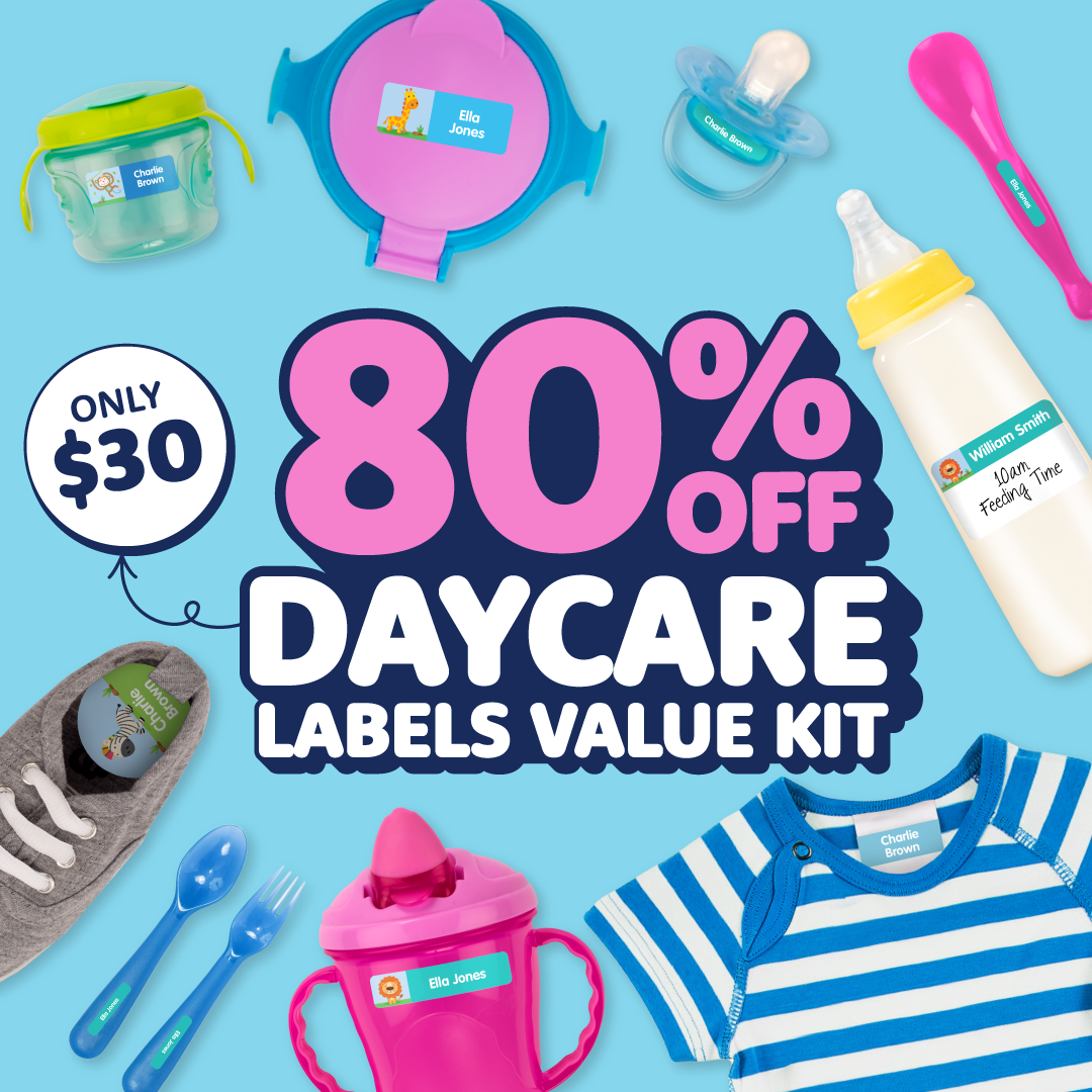 Daycare Name Labels Value Kit