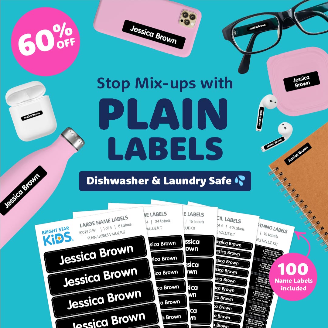 Plain Name Labels Value Kit