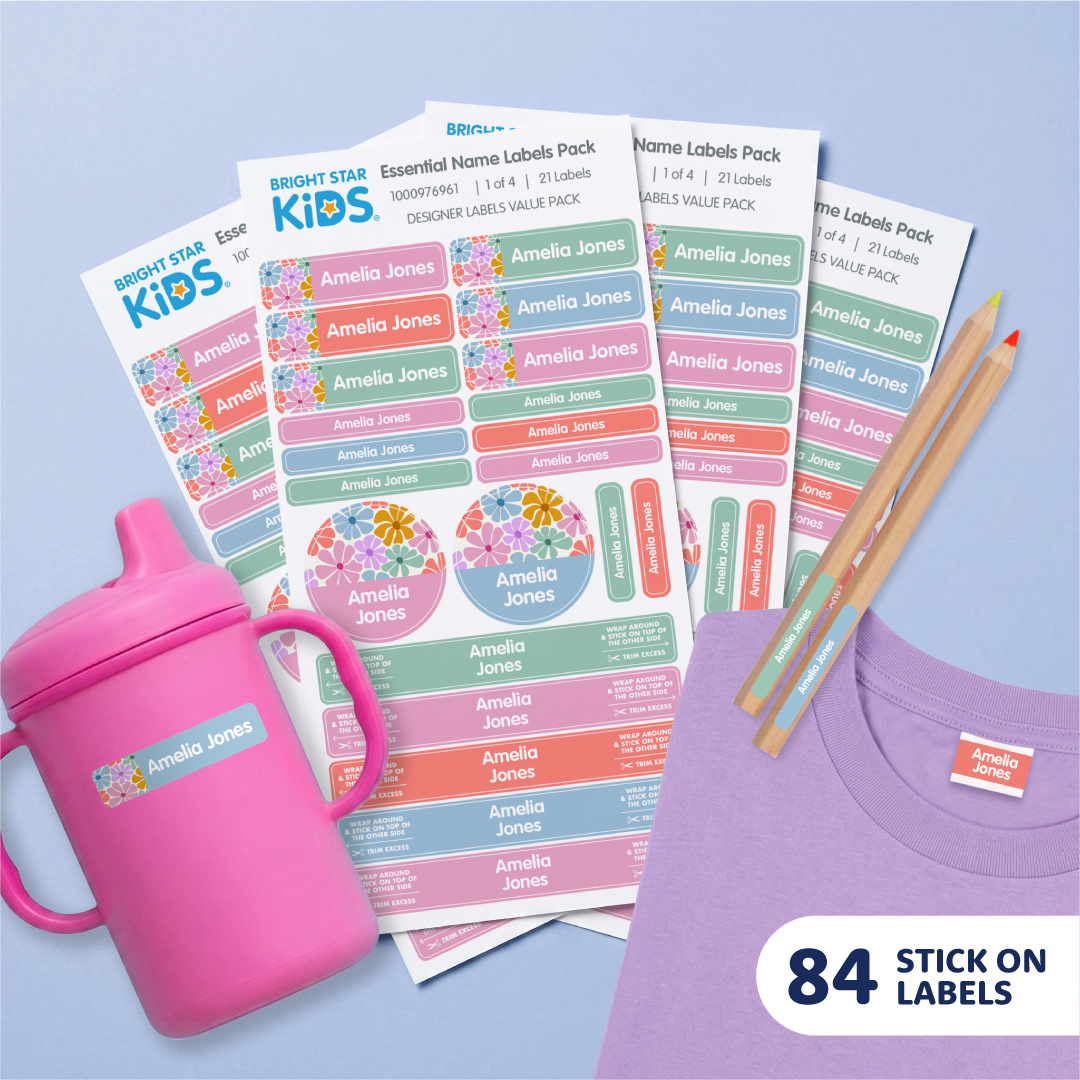 Essential Name Labels Combo Pack 