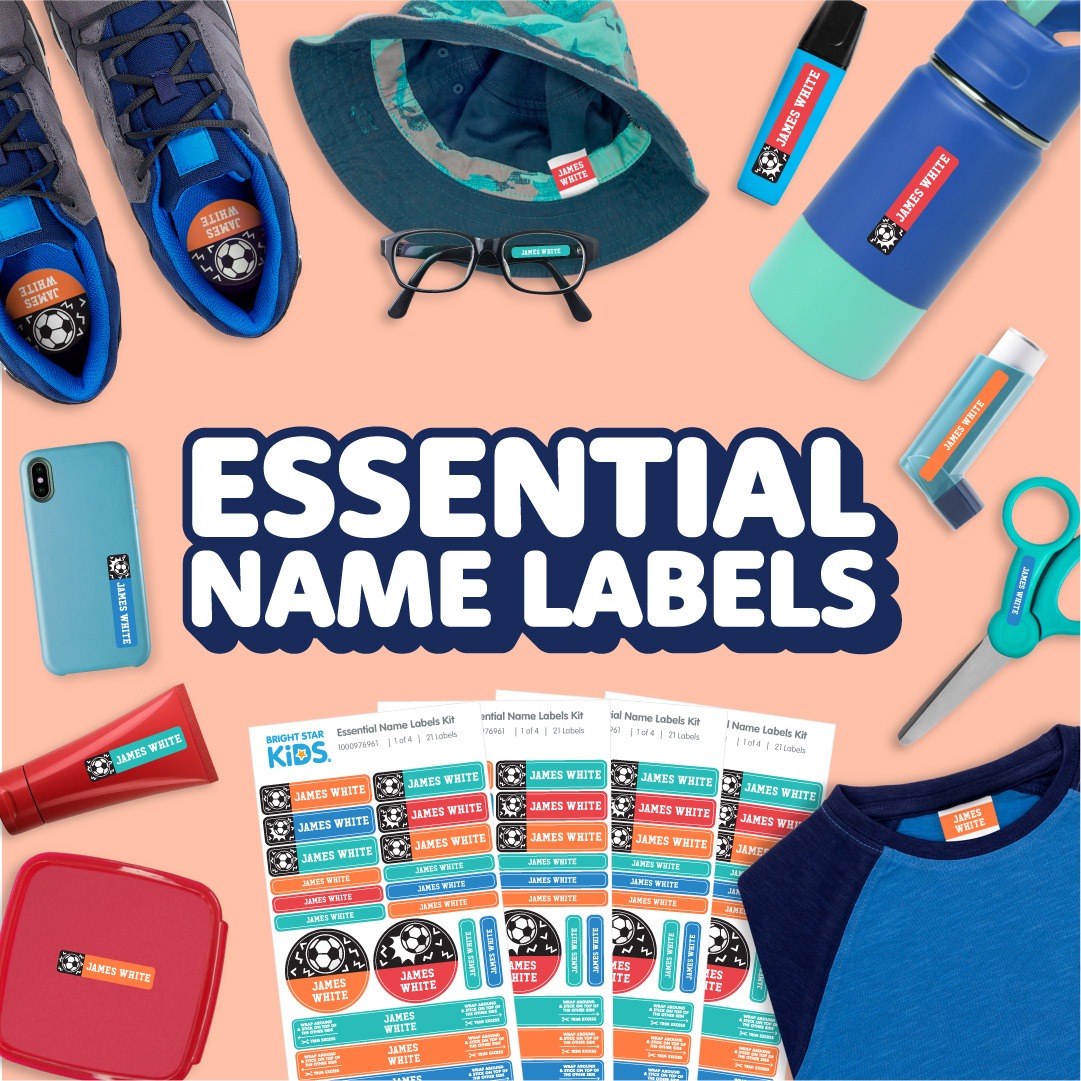Essential Name Labels Combo Pack