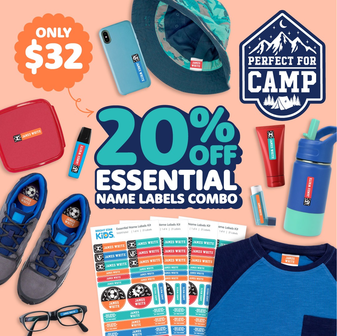 Essential Name Labels Combo Pack