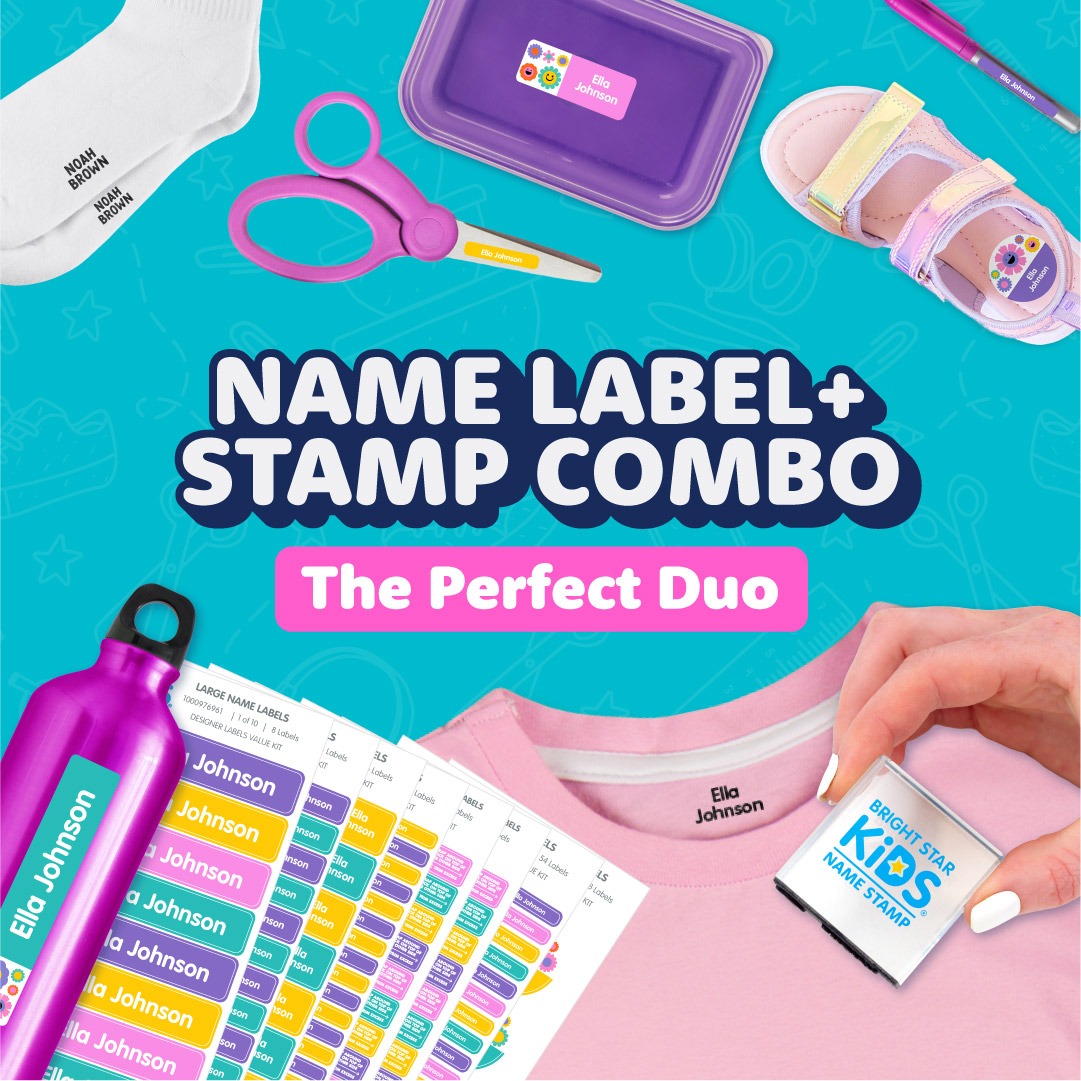 Name Label & Stamp Combo Pack