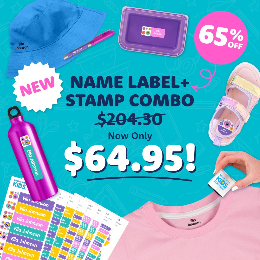 Name Label & Stamp Combo Pack