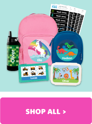 Shop our range of personalized kid's supplies now!