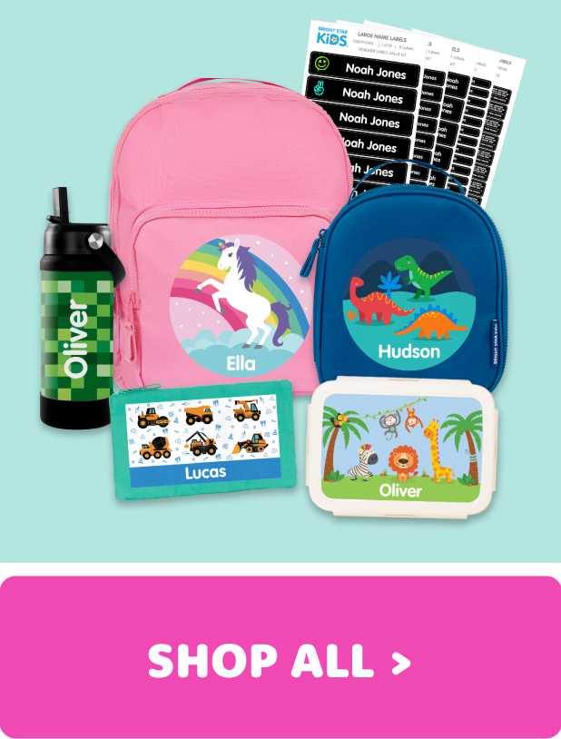 Shop our range of personalized kid's supplies now!