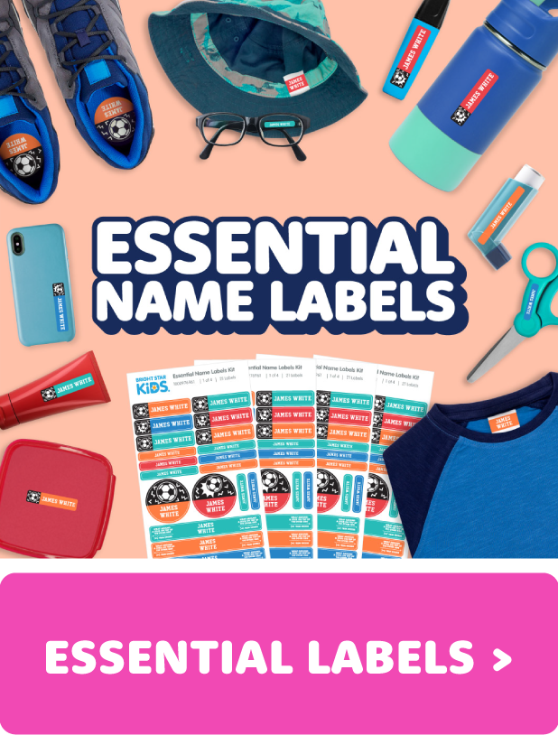 Shop essential name labels now! Shop essential name labels now!