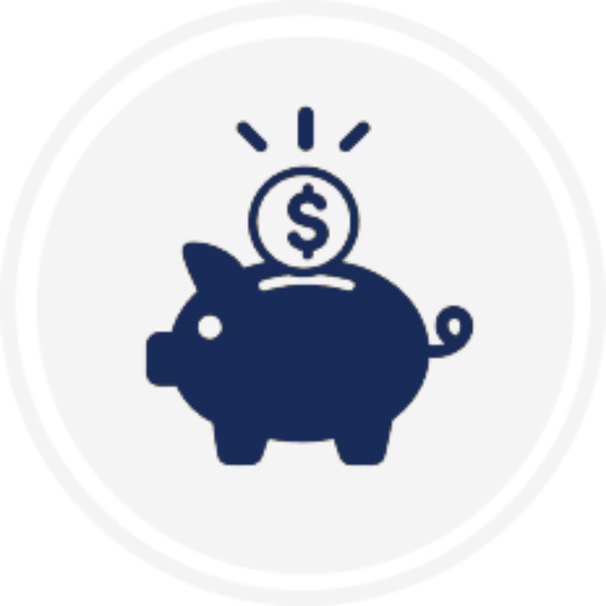 Coin icon representing money saved by not replacing lost items