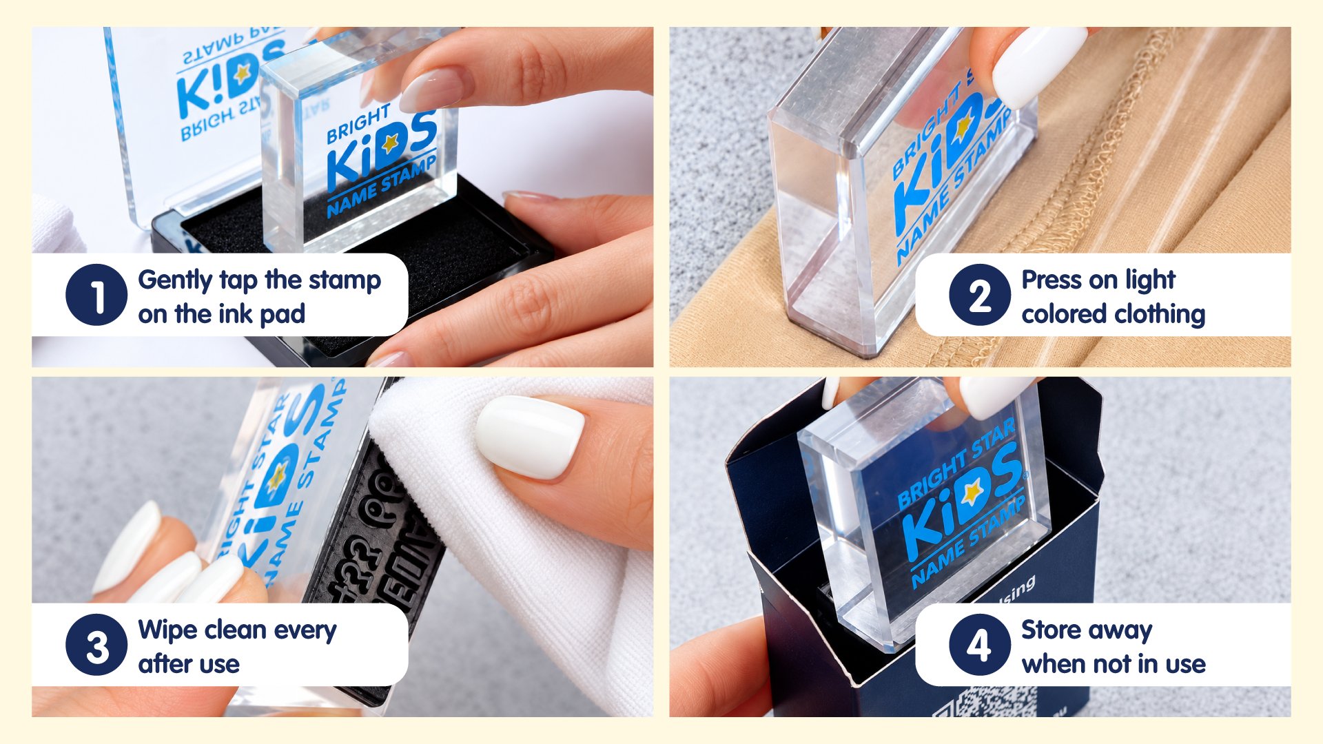 How to use the Name Stamp in 4 steps