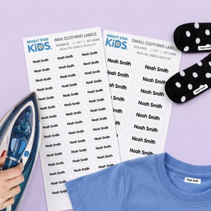 Iron On Name Labels
