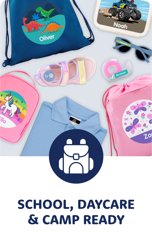 School, daycare & camp ready School, daycare & camp ready